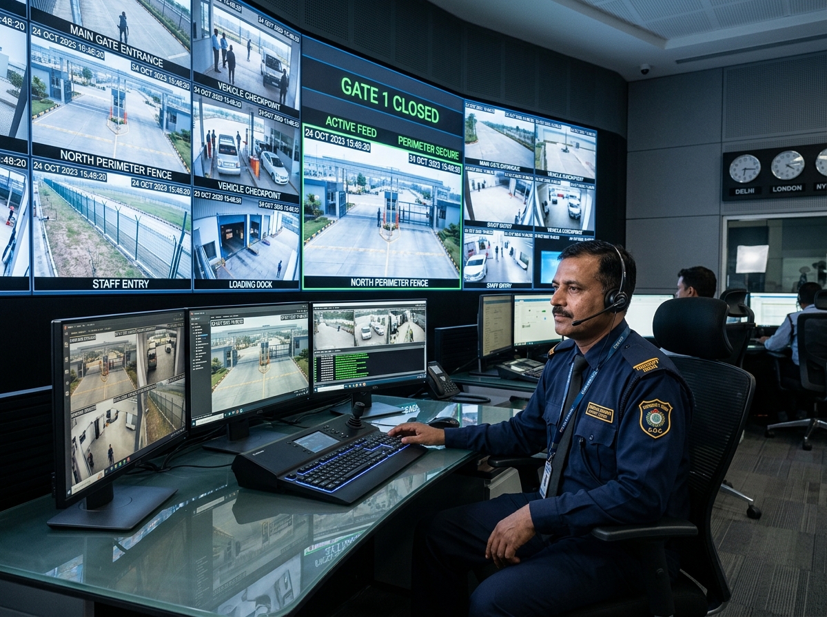 CCTV Surveillance Command Operations Room